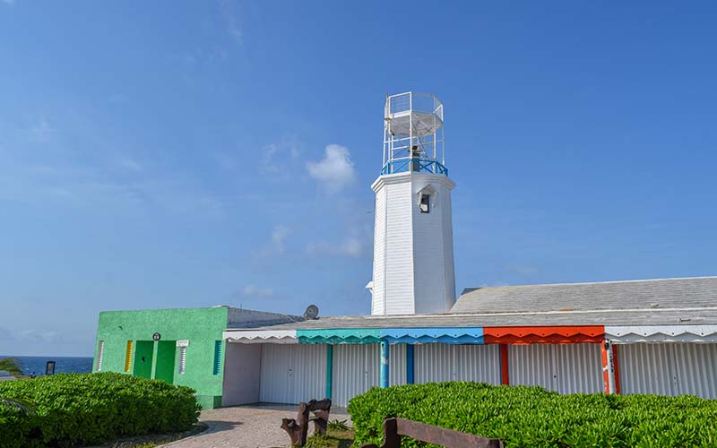 Imagen del Faro de Punta Sur en Isla Mujeres