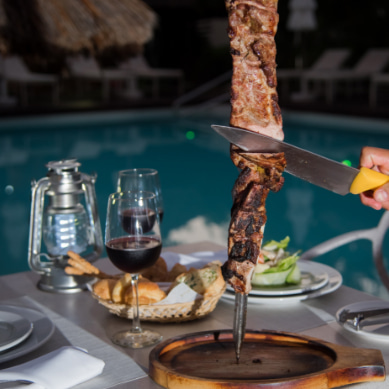 Rodizio night at Hotel Privilege Aluxes Hotel