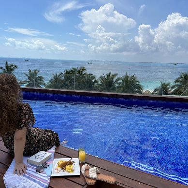 Room with private pool in Isla Mujeres, Mexico